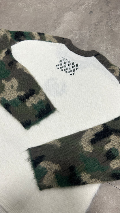 CAMO MOHAIR LONGSLEEVE