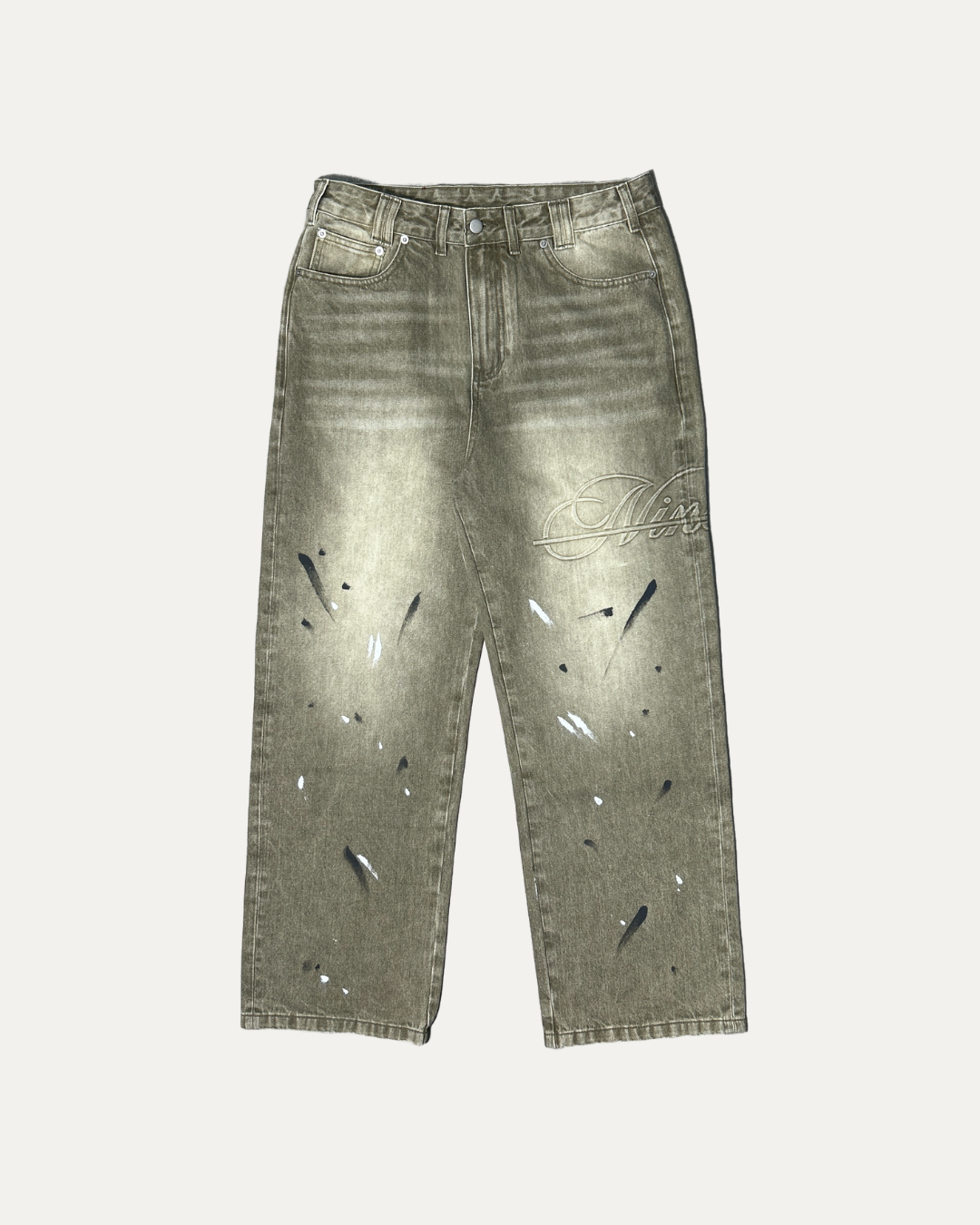 PAINT SPLATTER DENIM