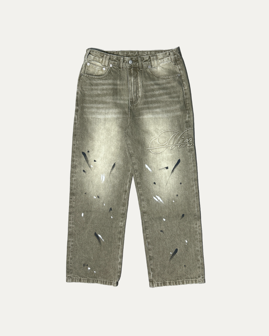 PAINT SPLATTER DENIM