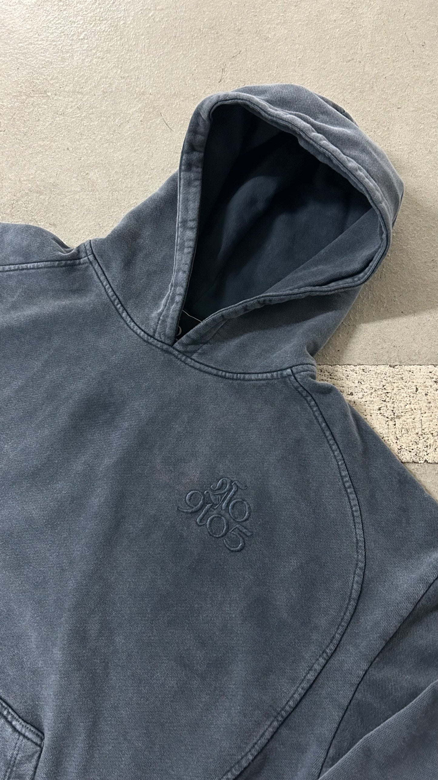 NO9TO5 WASHED HOODIE