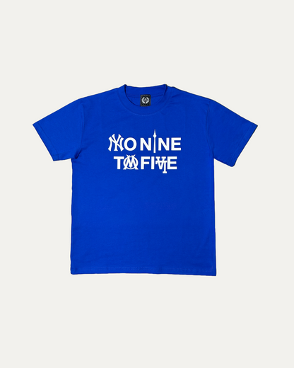 CITY CLASH TEE BLUE