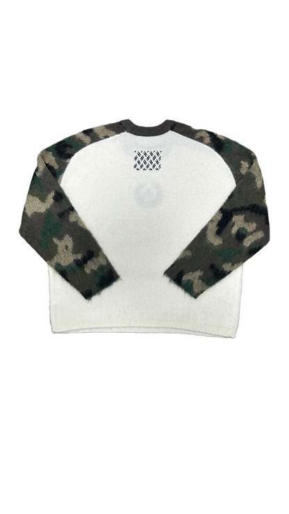CAMO MOHAIR LONGSLEEVE